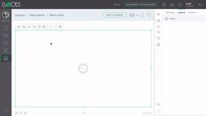 Inverting Playlist Background