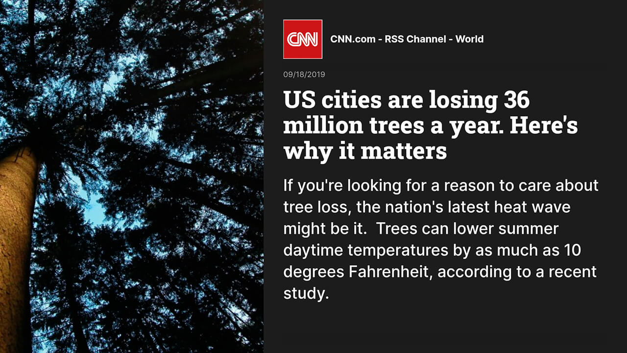 CNN News App for Digital Signage Software