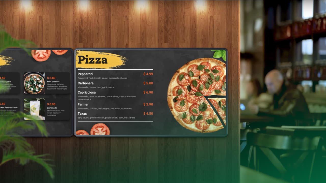 Digital Menu Boards: 5 Reasons Why There Are No Alternatives for Your QSR In 2023